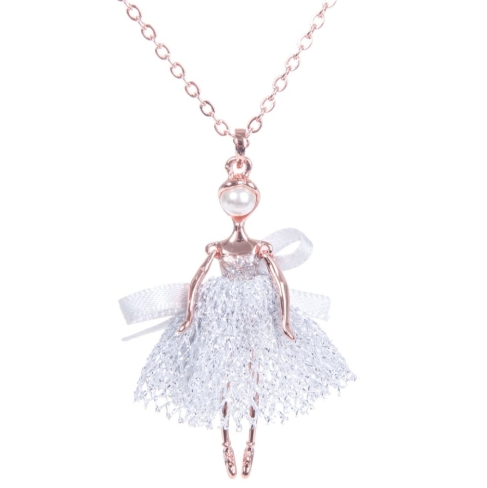 🍒NWT🍒 TED BAKER MINI BALLERINA NECKLACE - Picture 3 of 7